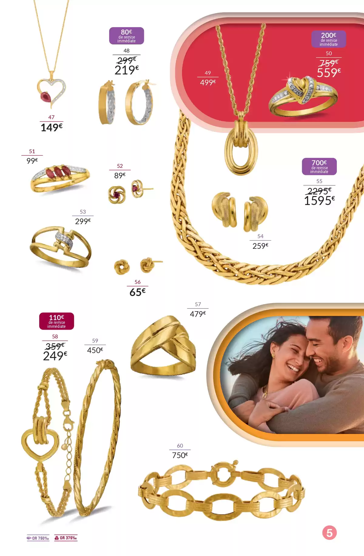 Catalogue La VIE en OR : spécial Saint-Valentin !, page 00005