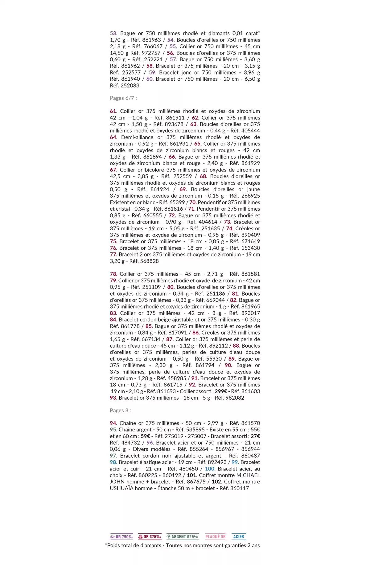 Catalogue La VIE en OR : spécial Saint-Valentin !, page 00010