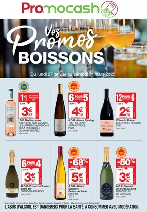 Promos de Supermarchés à Hérouville-Saint-Clair | Vos promos boissons sur Promocash | 28/01/2025 - 01/03/2025