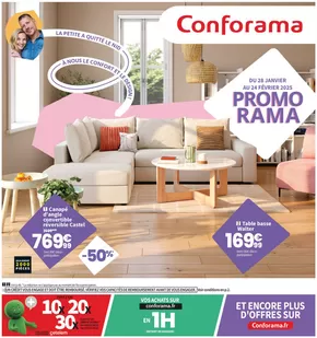 Promos de Meubles et Décoration à Fleury-Mérogis | Promorama sur Conforama | 28/01/2025 - 24/02/2025