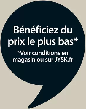 Promos de Meubles et Décoration à Sélestat | Offres exceptionnelles sur JYSK | 28/01/2025 - 10/02/2025