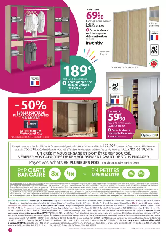 Catalogue Mr Bricolage à Persan | L'AMÉNAGEMENT NOUS RAPPROCHE DEPUIS 45 ANS | 29/01/2025 - 16/02/2025