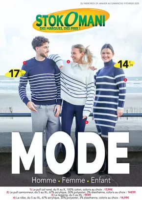 Promos de Bazar et Déstockage à Blagnac | MODE sur Stokomani | 29/01/2025 - 09/02/2025