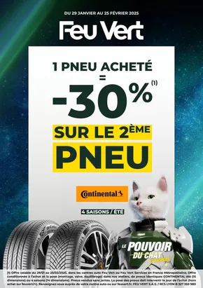 Promos de Auto et Moto à Saint-Étienne | Nos Offres Feu Vert sur Feu Vert | 29/01/2025 - 25/02/2025