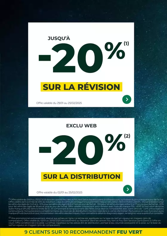 Catalogue Feu Vert à Lille | Nos Offres Feu Vert Franchise | 29/01/2025 - 25/02/2025