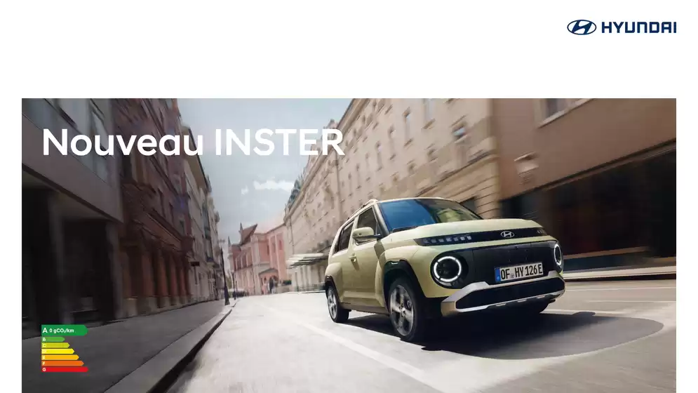 Catalogue Hyundai à Vesoul | Hyundai INSTER | 30/01/2025 - 30/01/2026