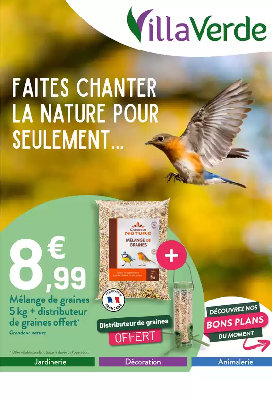 Catalogue VillaVerde à Privas | Faites chanter la nature pour seulement... | 30/01/2025 - 28/02/2025