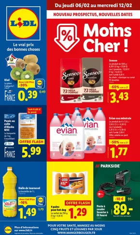 Promos de Discount Alimentaire à Saint-Malo | Profitez de multiples promotions sur une large sélection de produits! sur Lidl | 06/02/2025 - 12/02/2025