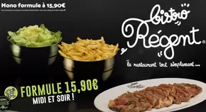 Promos de Restaurants à Vallet | Mono formule à 15,90€ sur Bistro Régent | 30/01/2025 - 28/02/2025