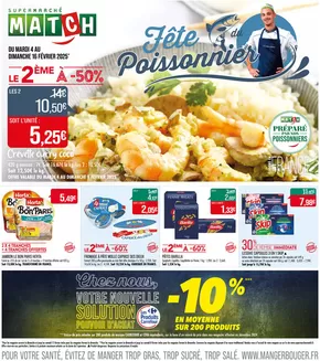 Catalogue Supermarché Match à Wasselonne | Fête du Poissonnier | 03/02/2025 - 16/02/2025