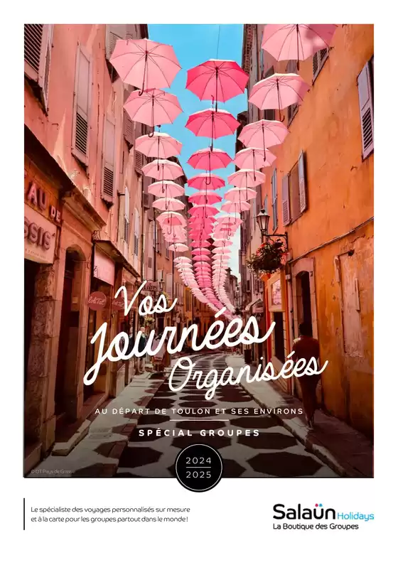 Vos journées organisées