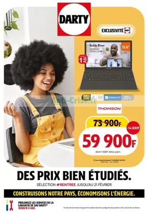 Promos de Multimédia et Electroménager à Troyes | DES PRIX BIEN ÉTUDIÉS  sur Darty | 31/01/2025 - 21/02/2025