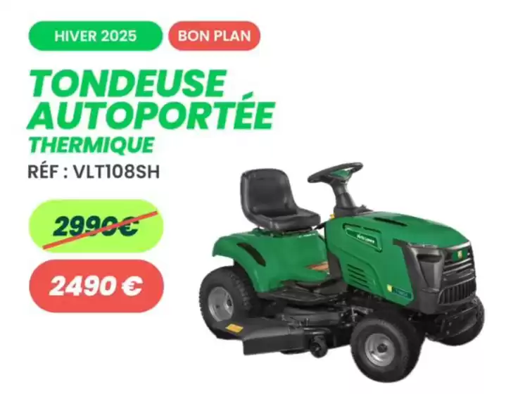 Catalogue Verts Loisirs à Saint-Pierre-Montlimart | Bon plan chez Verts Loisirs ! | 31/01/2025 - 28/02/2025