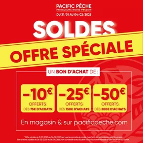 Promos de Sport à Haguenau | Offre spéciale derniers jours des soldes sur Pacific Pêche | 31/01/2025 - 04/02/2025