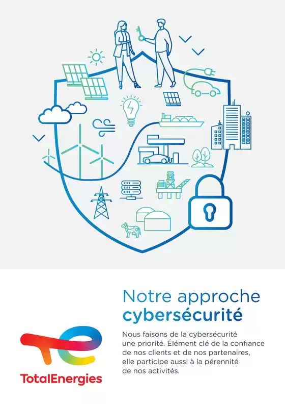 Catalogue Total Energy à Paris | Notre approche cybersécurité | 31/01/2025 - 31/07/2025