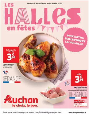 Catalogue Auchan Hypermarché à Saint-Quentin | Les halles en fêtes | 04/02/2025 - 16/02/2025