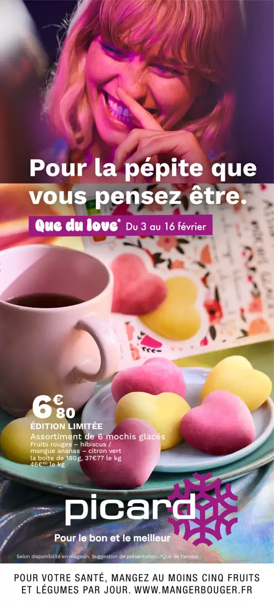 Catalogue Picard à Somain | QUE DU LOVE | 03/02/2025 - 16/02/2025