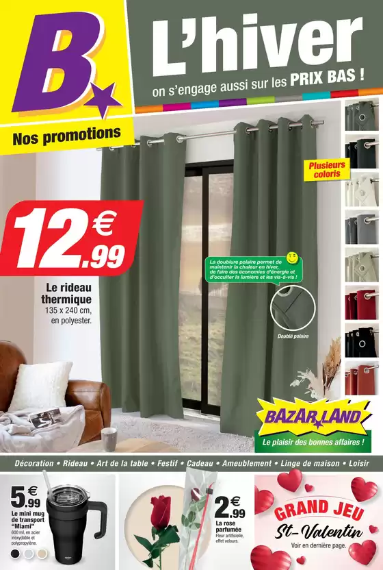 Catalogue Bazarland à Cabestany | Nos promotions | 03/02/2025 - 28/02/2025