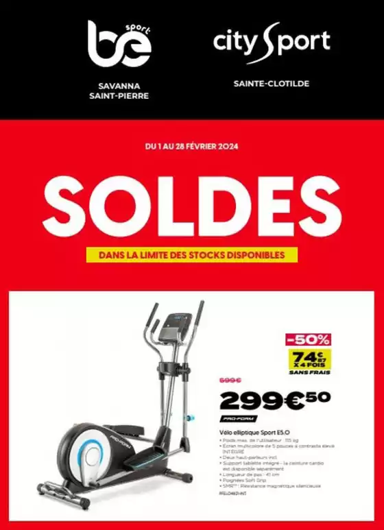 Catalogue City Sport à Le Crès | Soldes | 03/02/2025 - 28/02/2025