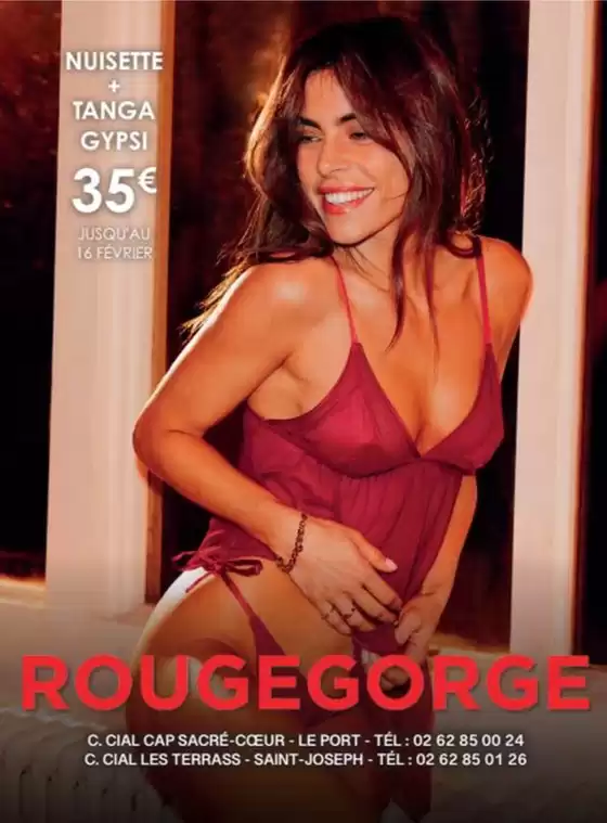 Catalogue Rougegorge à Château-Gontier | SOLDES | 03/02/2025 - 16/02/2025