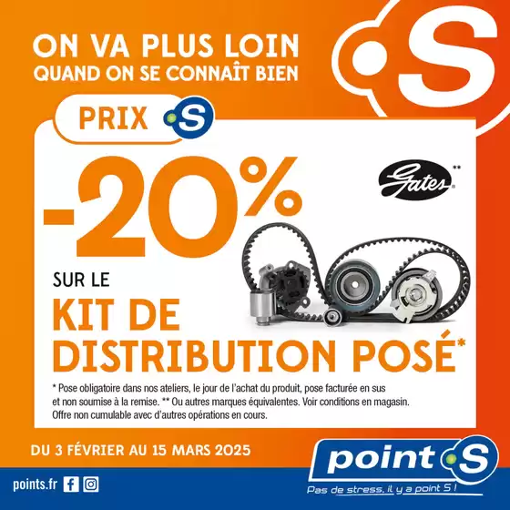 Catalogue Point S à Paulhan | Du 3 février au 15 mars, Point S vous rembourse la TVA pour l'achat de pneus Goodyear !  | 03/02/2025 - 15/03/2025