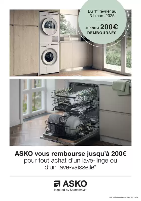 Catalogue Boulanger à Marseille | OFFRE ASKO : jusqu'à 200€ remboursés ! | 31/01/2025 - 31/03/2025