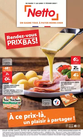 Catalogue Netto à Condé-sur-l'Escaut | SEMAINE PROCHAINE : RENDEZ | 11/02/2025 - 17/02/2025