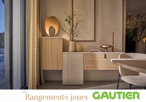 Promos de Meubles et Décoration à Montévrain | Collection Rangements nuit sur Gautier | 04/02/2025 - 31/12/2025