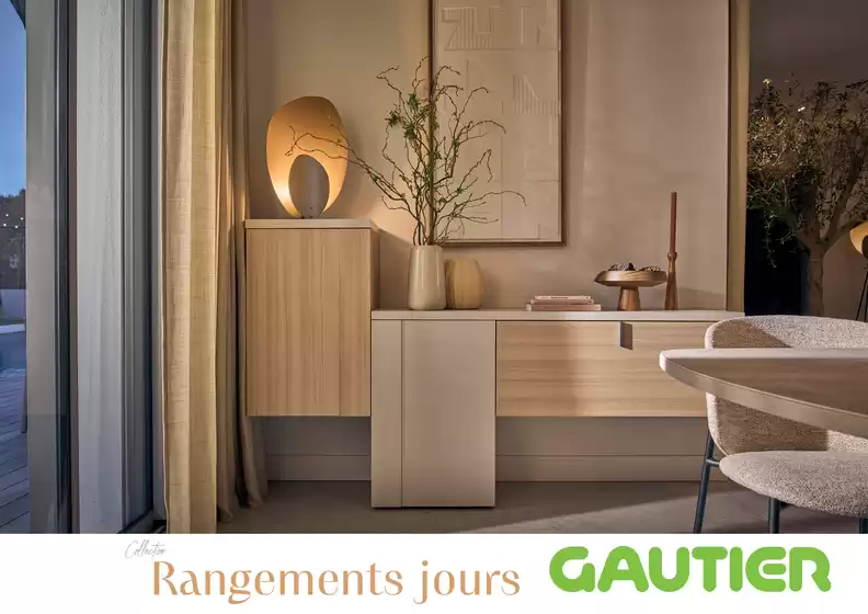 Catalogue Gautier | Collection Rangements jours | 04/02/2025 - 31/12/2025