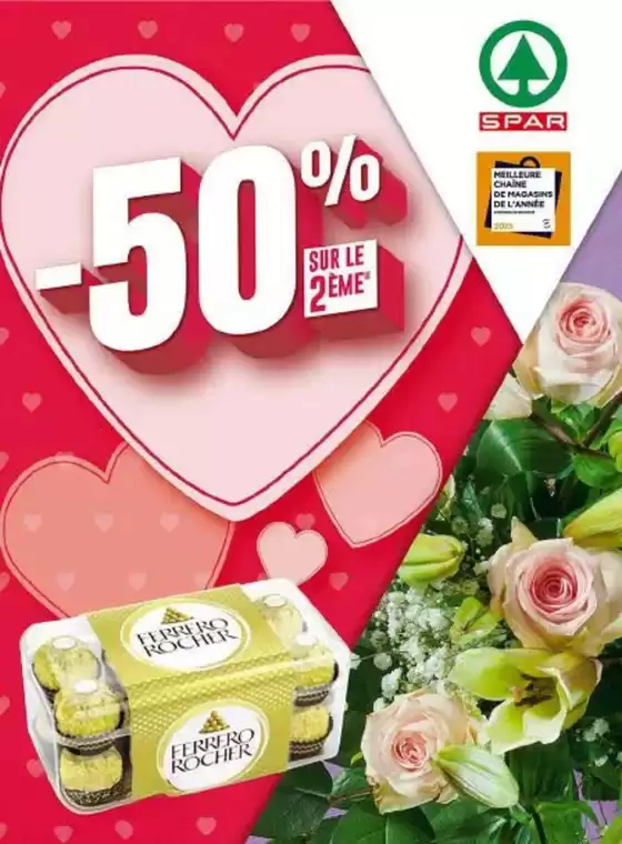 Catalogue Spar à Cogolin | -50% SUR LE 2EME | 04/02/2025 - 16/02/2025