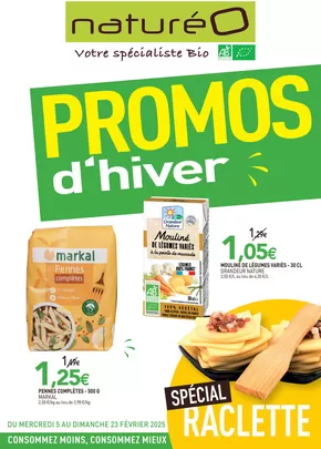 Promos de Magasins Bio à Marly - Lorraine | PROMOS d'hiver sur NaturéO | 05/02/2025 - 23/02/2025