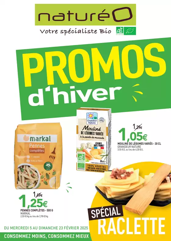 Catalogue NaturéO à Le Havre | PROMOS d'hiver | 05/02/2025 - 23/02/2025