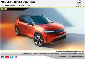 Promos de Auto et Moto à Gournay-en-Bray | Opel Nouveau Frontera sur Opel | 05/02/2025 - 05/02/2026