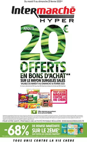 Promos de Supermarchés à Pont-l'Évêque (Calvados) | GEN FEVRIER 3 Hyper sur Intermarché Hyper | 11/02/2025 - 23/02/2025