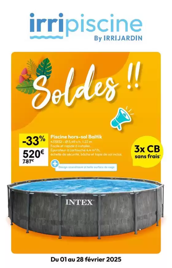 Catalogue Irrijardin à Figeac | Soldes !! | 05/02/2025 - 28/02/2025