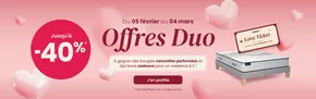 Promos de Meubles et Décoration à La Flèche | Jusqu'à -40% sur Ma Literie | 05/02/2025 - 04/03/2025