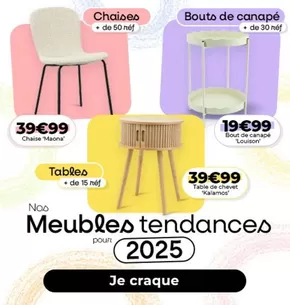 Catalogue L'incroyable à Dechy | Nos meubles tendances | 05/02/2025 - 28/02/2025