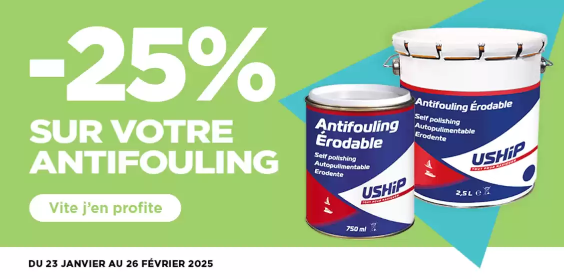 Catalogue Uship à La Rochelle (Charente Maritime) | Promo Antifouling | 05/02/2025 - 26/02/2025