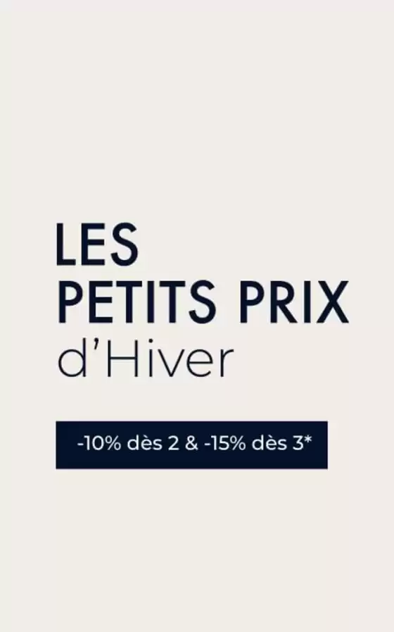 Catalogue Caroll à Vienne | Les petits prix d'hiver | 05/02/2025 - 28/02/2025