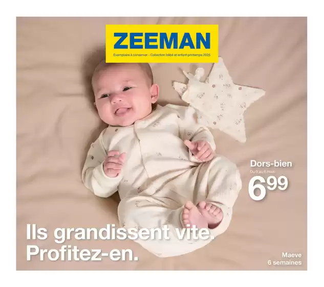 Catalogue Zeeman à Bruay-la-Buissière | Ils grandissent vite. Profitez-en. | 05/02/2025 - 31/03/2025