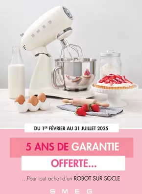 Catalogue Gitem à Somain | Smeg Offres ROBOT SUR SOCLE | 05/02/2025 - 31/07/2025