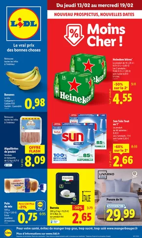 Catalogue Lidl à Sorgues | Retrouvez nos offres exclusives de la semaine, toujours à prix Lidl ! | 13/02/2025 - 19/02/2025