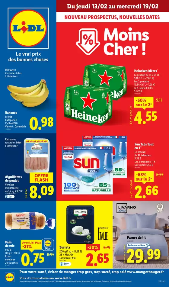 Catalogue Lidl à Clisson | Retrouvez nos offres exclusives de la semaine, toujours à prix Lidl ! | 13/02/2025 - 19/02/2025