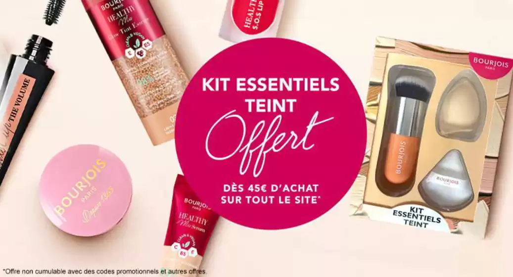 Catalogue Bourjois à Puteaux | Votre kit de teint offert dès 45€ d’achat ! | 05/02/2025 - 03/03/2025