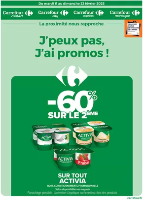 Catalogue Carrefour Contact à Faverney | DES PROMOS VITAMINÉES ! | 11/02/2025 - 23/02/2025