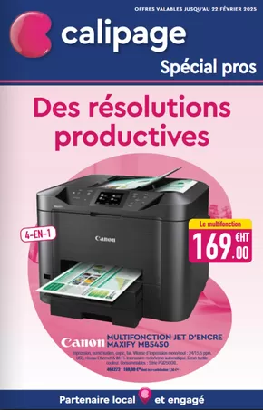 Promos de Multimédia et Electroménager à Troyes | Des résolutions productives sur Calipage | 06/02/2025 - 22/02/2025