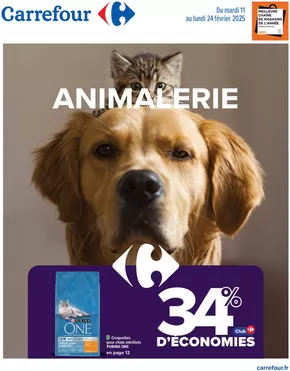 Catalogue Carrefour Market à La Rochelle (Charente Maritime) | ANIMALERIE | 11/02/2025 - 24/02/2025