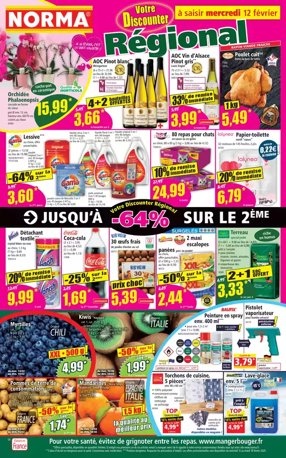 Catalogue Norma à Lunéville | JUSQUÀ -64% SUR LA 2ÈME | 12/02/2025 - 18/02/2025