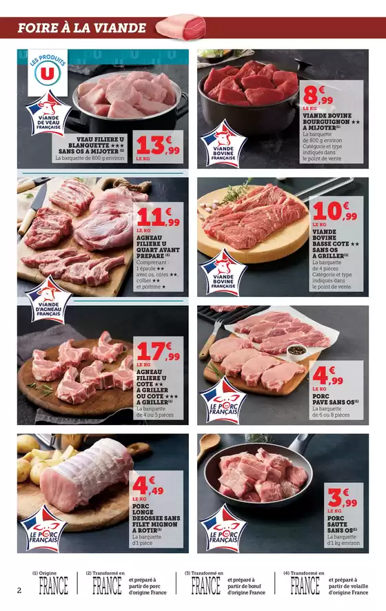 Catalogue Super U à Les Sables-d'Olonne | Jour de Marché Ouest | 11/02/2025 - 16/02/2025