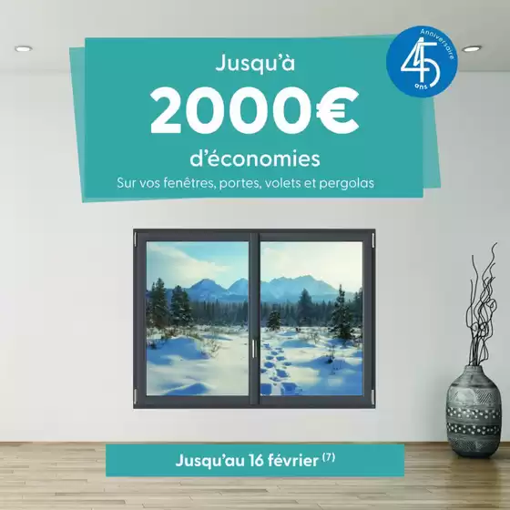 Catalogue Tryba à La Queue-les-Yvelines | Jusqu'à 2000€ d'économies Sur vos fenêtres, portes, volets et pergolas | 06/02/2025 - 16/02/2025